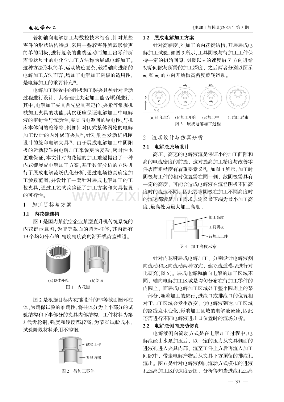 传动用内花键展成电解加工技术研究.pdf_第2页