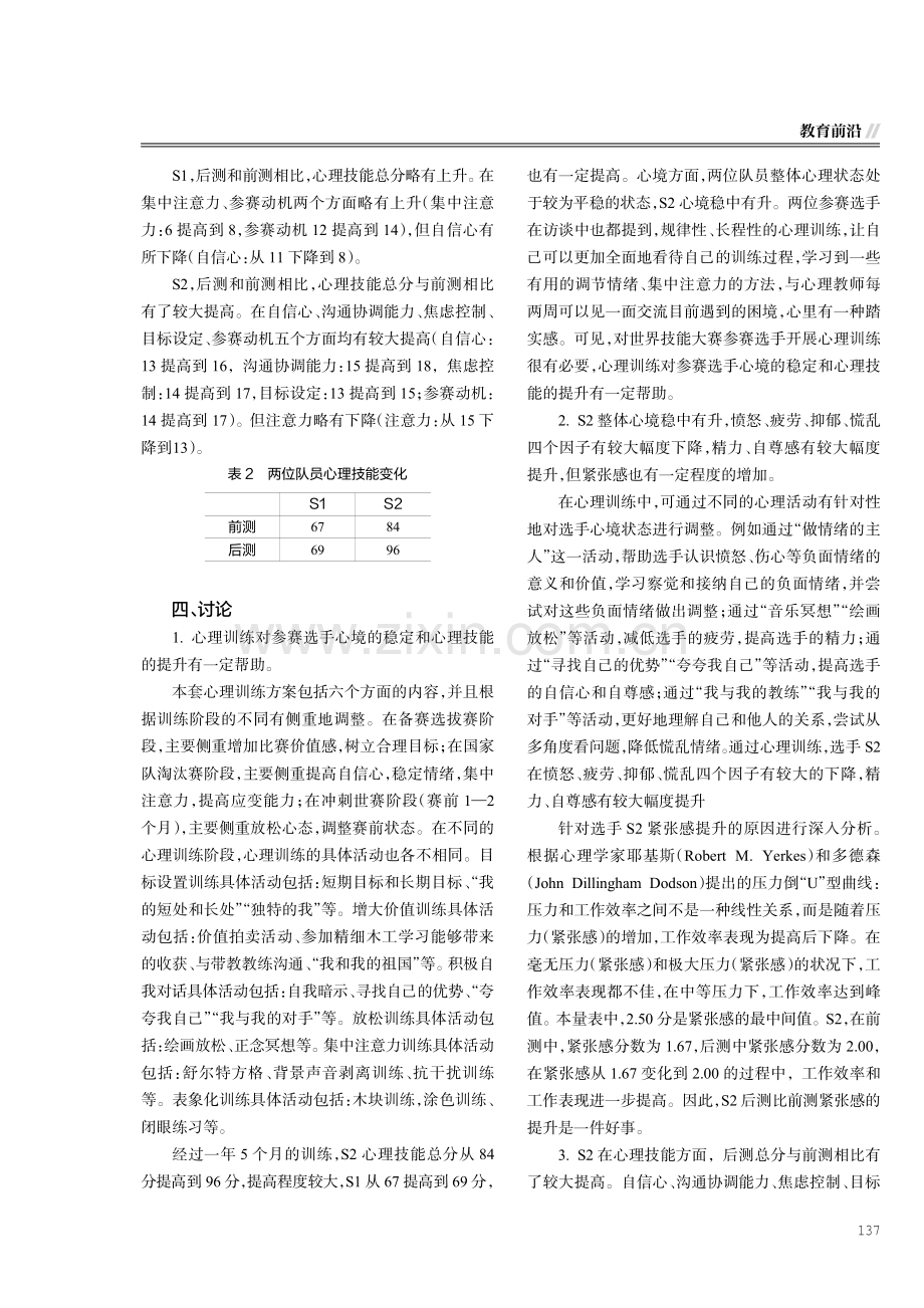 第46届世界技能大赛精细木工项目选手的心理训练研究.pdf_第3页