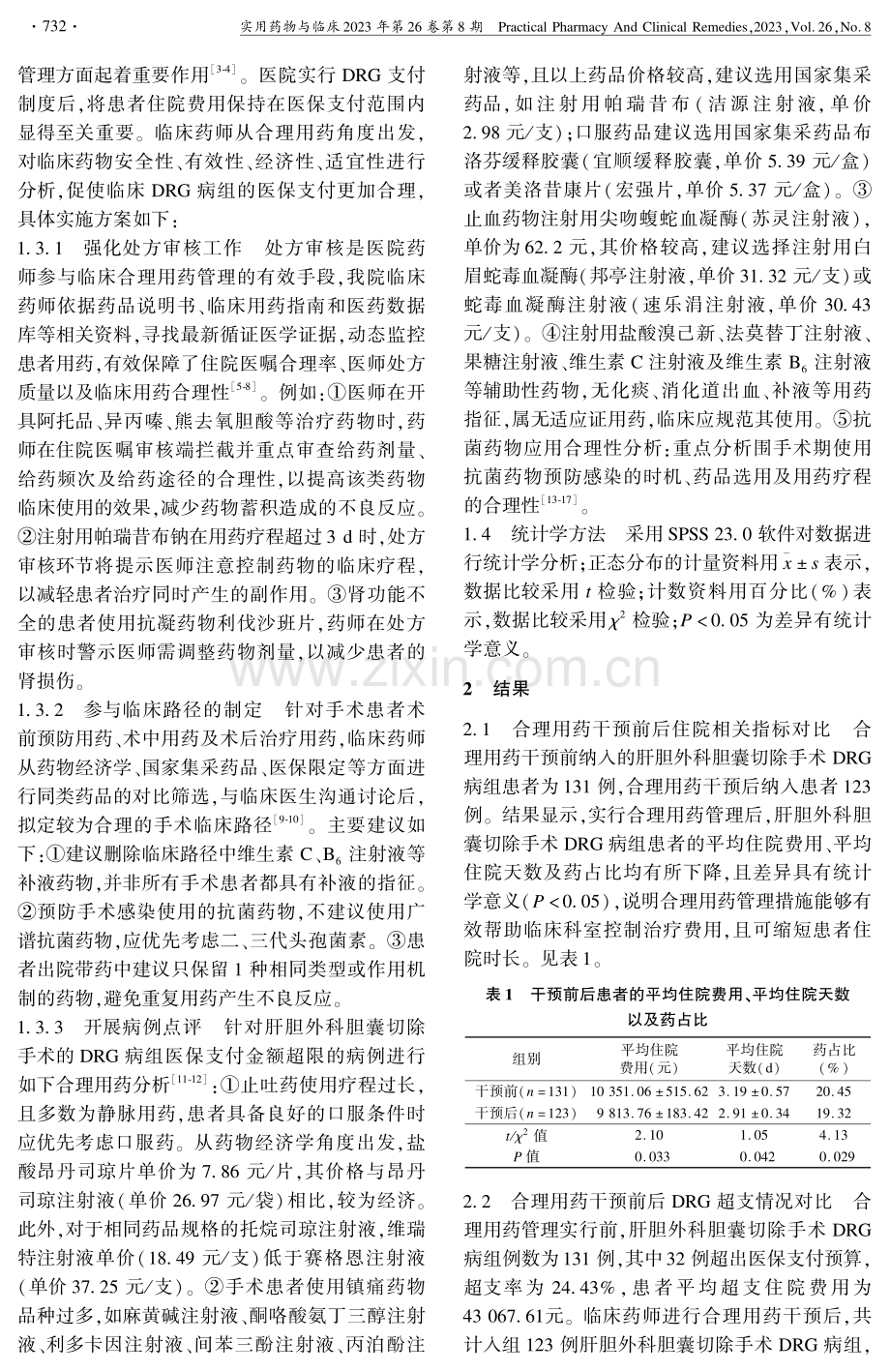 DRG背景下临床药师合理用药管理的效果分析.pdf_第2页