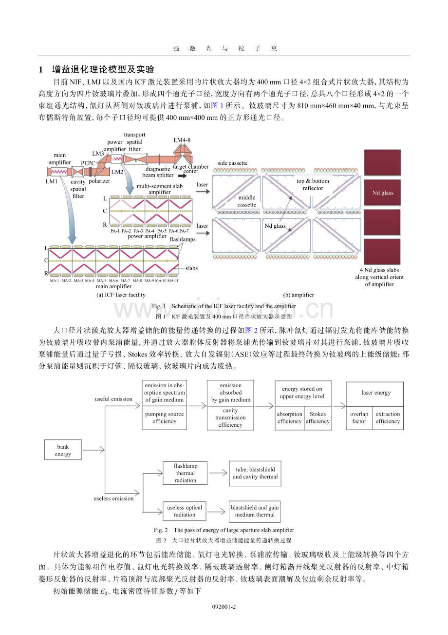 400 mm口径片状放大器增益性能退化研究及维护策略.pdf_第2页