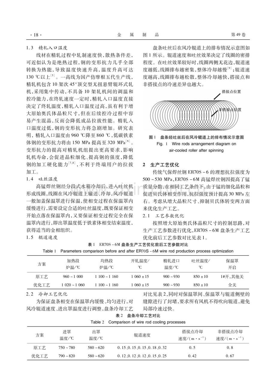 ER70S-6M高锰气保焊丝钢盘条生产工艺优化.pdf_第2页