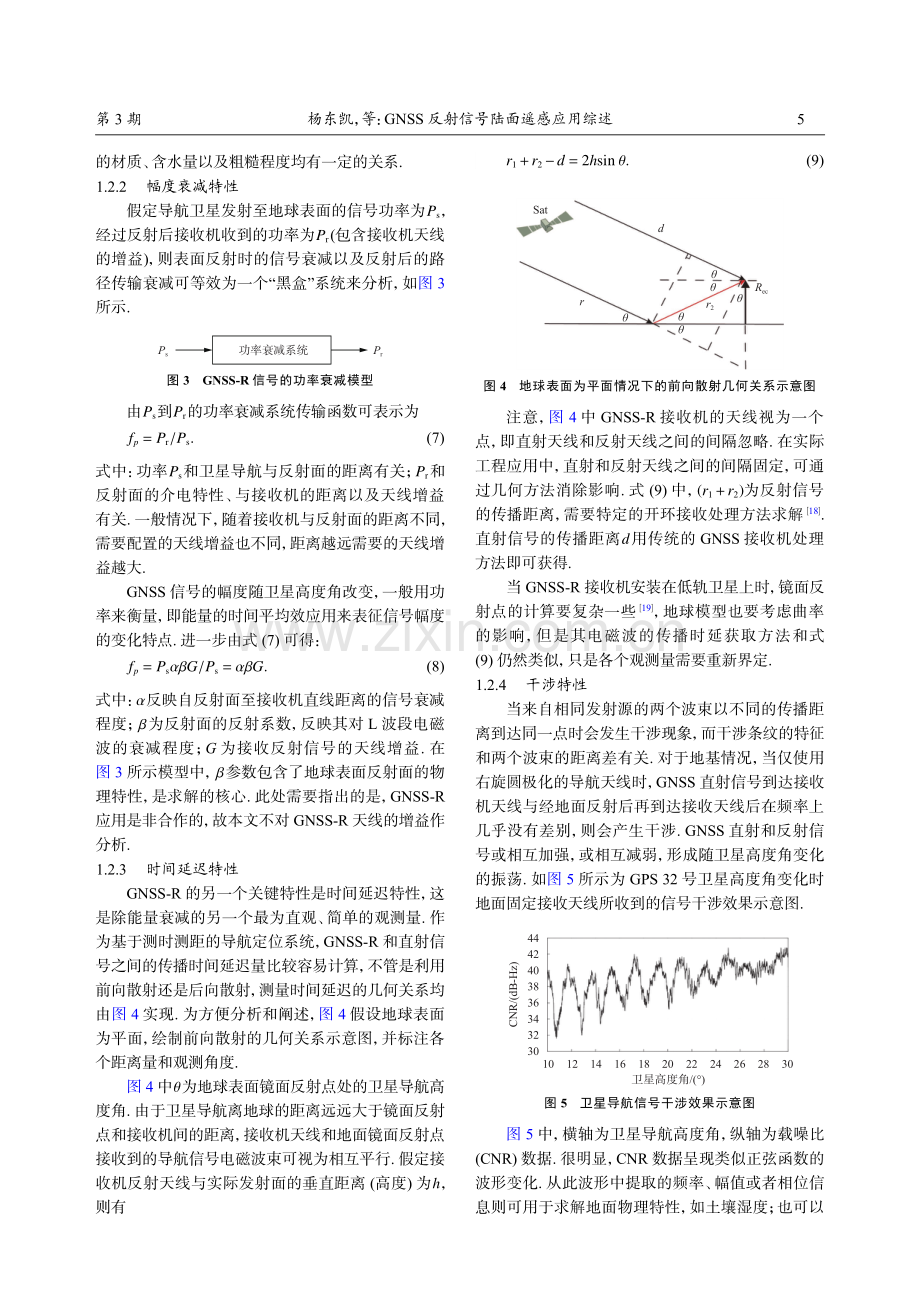 GNSS反射信号陆面遥感应用综述.pdf_第3页