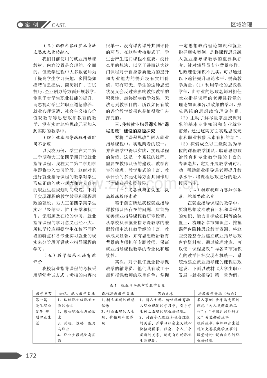 《大学生发展与就业指导》课程思政建设的几点思考——以安徽中医药高等专科学校为例.pdf_第2页