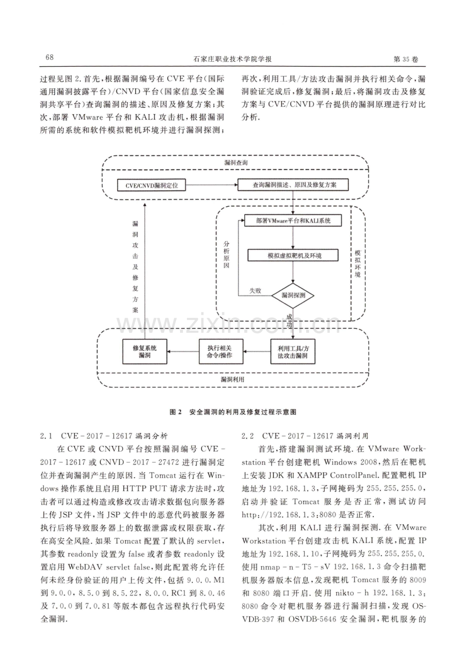 1%2BX证书视域下高职网络安全攻防实验教学探索.pdf_第3页