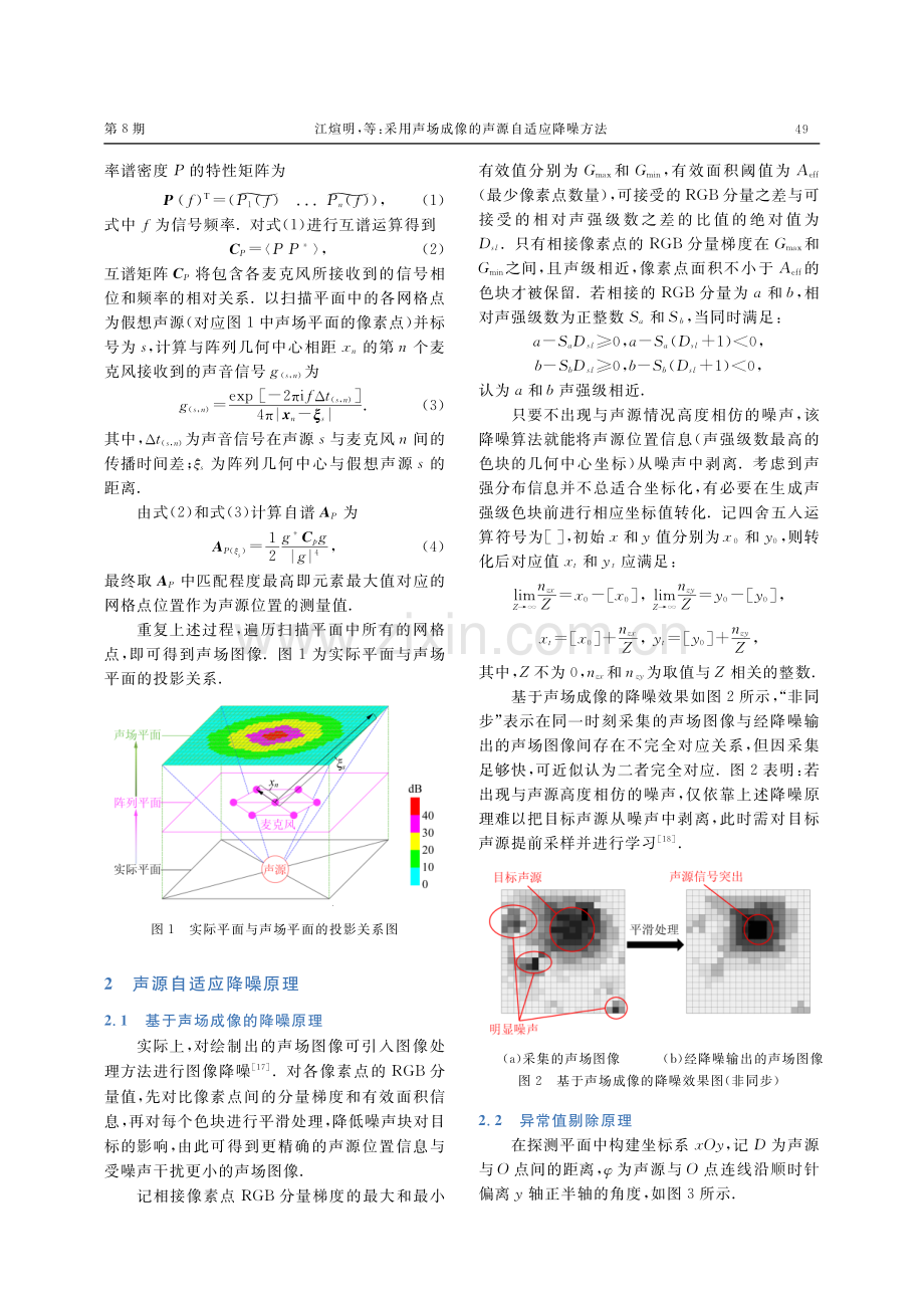 采用声场成像的声源自适应降噪方法.pdf_第2页