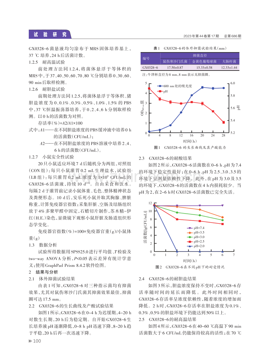 1株布氏乳杆菌的益生特性及其安全性研究.pdf_第3页