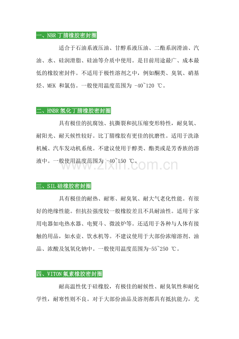 技能培训资料-阀门橡胶密封圈材质.docx_第1页