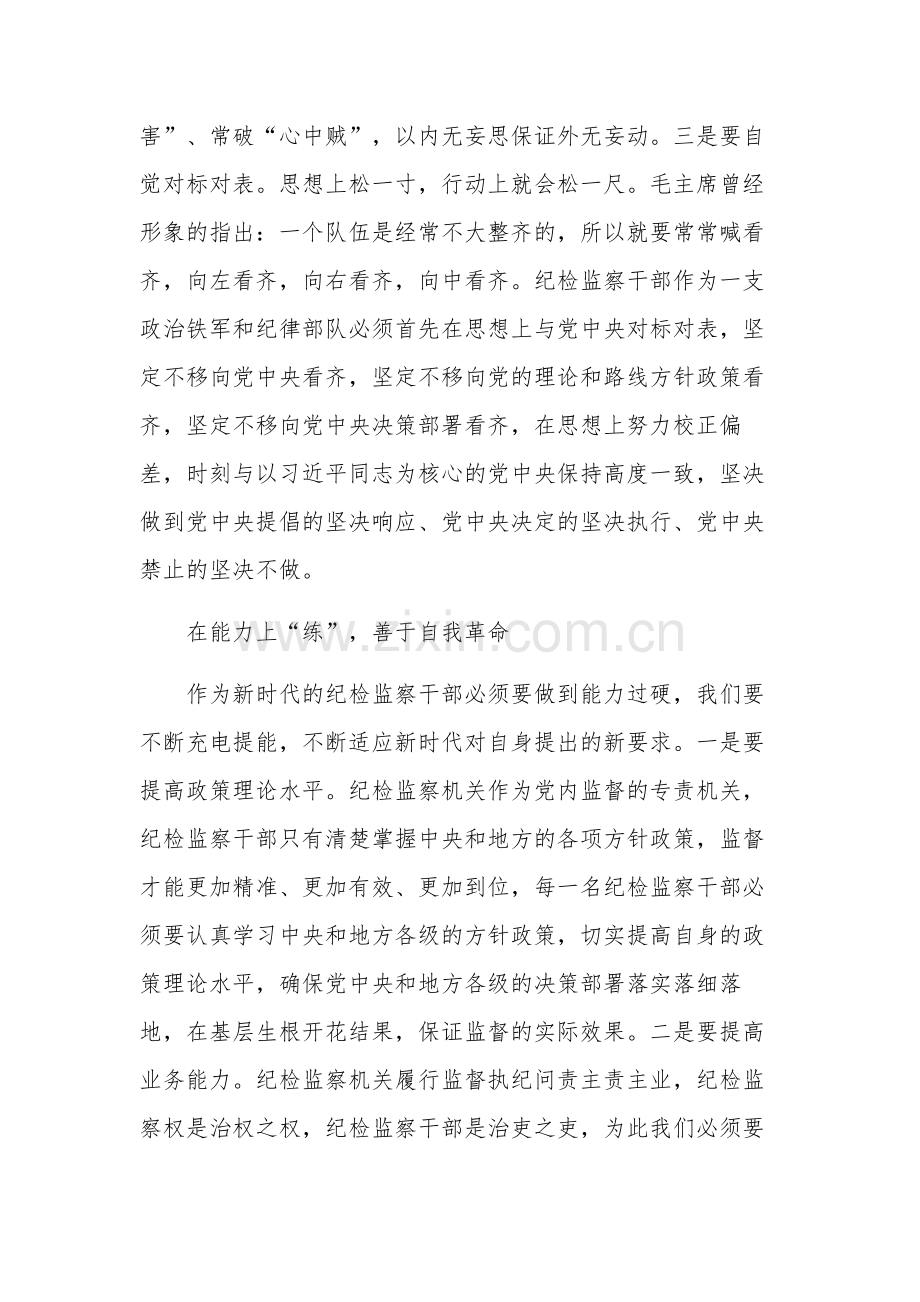 学习《论党的自我革命》交流研讨发言材料党课讲稿2篇合集.docx_第3页