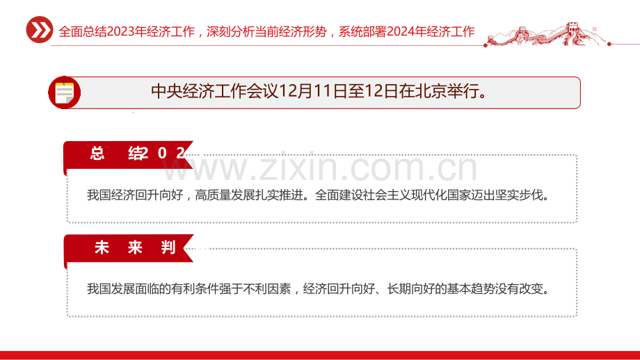 2024中央经济工作会议精神学习PPT课件明年经济工作这么干中央经济工作会议九问九答从四个方面学习领会中央经济工作会议精神课件【两套】.pptx_第2页