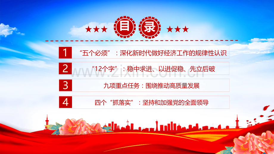 2024年从四方面学习领会中央经济工作会议精神与2024年中央经济工作会议速览ppt课件【两套】附：学习心得发言材料.pptx_第3页