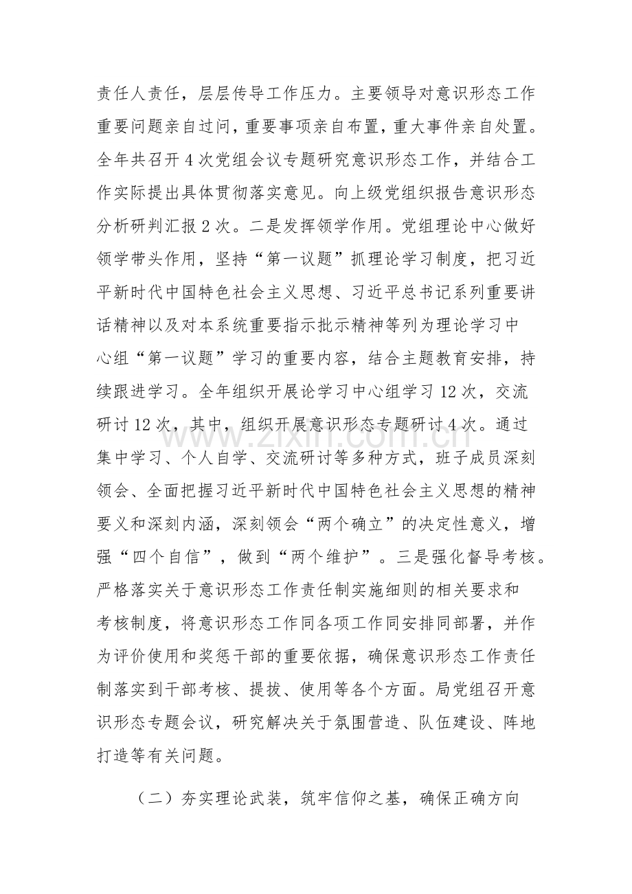 党组2023年度意识形态工作总结及2024年工作打算范文.docx_第2页