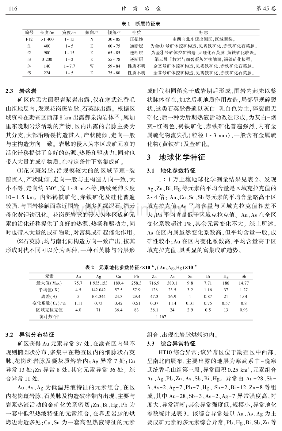 甘肃省白银市青牛沟金矿地化特征及找矿方向.pdf_第3页