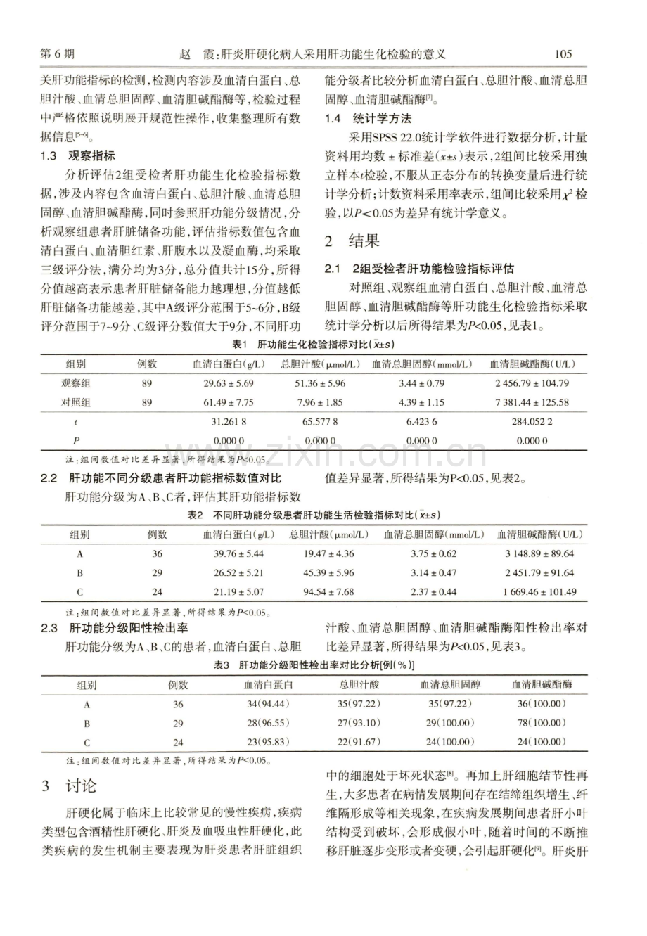 肝炎肝硬化病人采用肝功能生化检验的意义.pdf_第2页