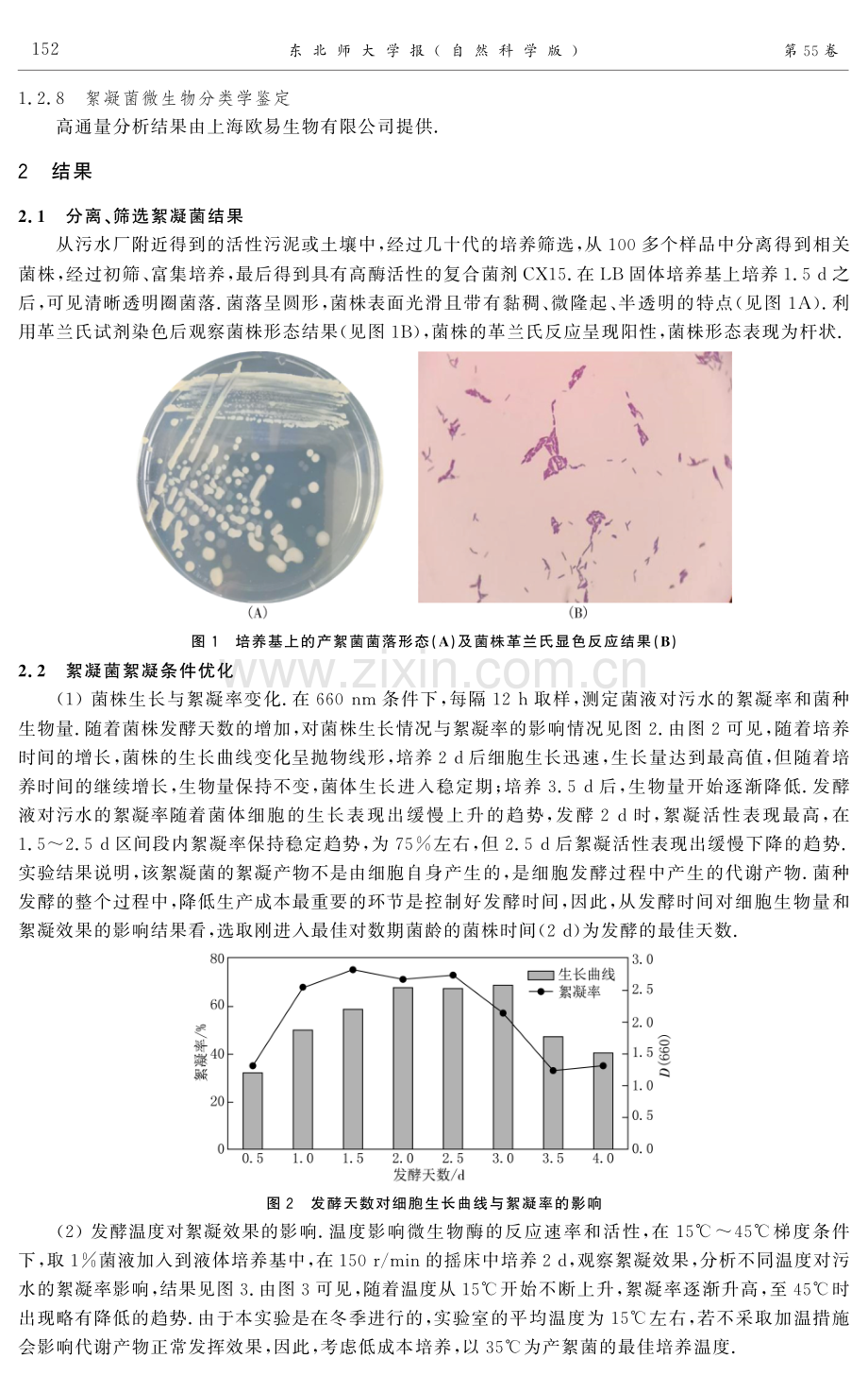 分离、筛选絮凝剂产生菌Bacillus sp.CX15及絮凝条件优化研究.pdf_第3页