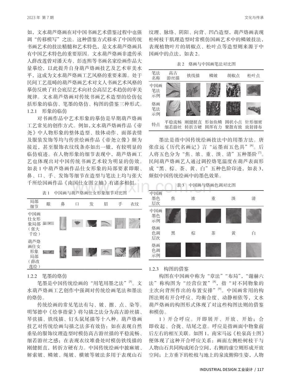 葫芦烙画工艺创作途径研究——以文水葫芦烙画为例.pdf_第2页