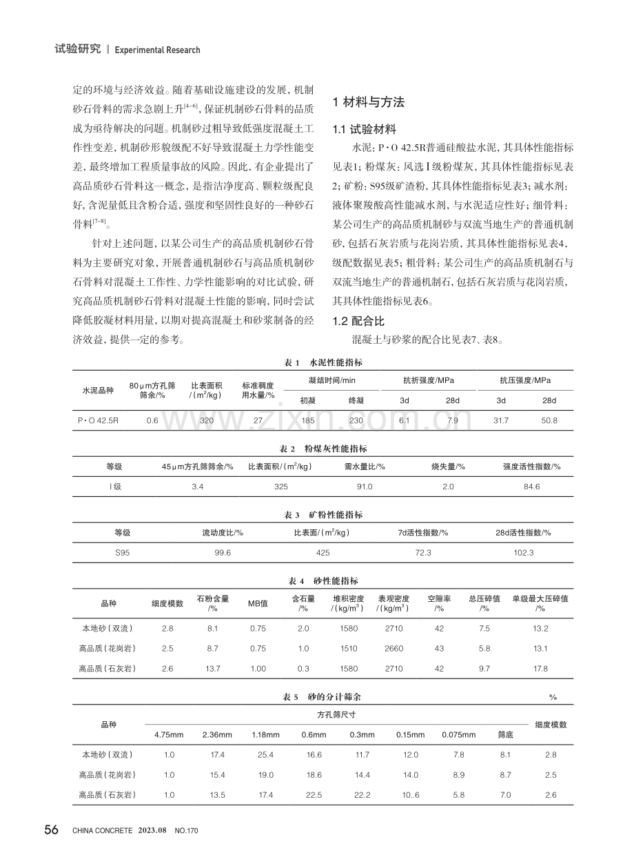 高品质骨料对混凝土和砂浆性能的影响研究.pdf_第2页