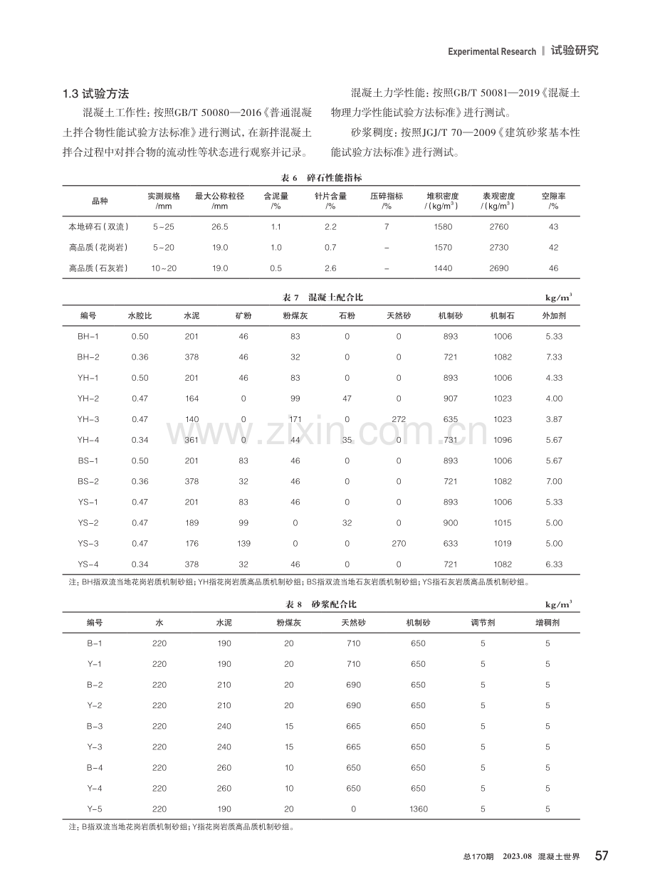 高品质骨料对混凝土和砂浆性能的影响研究.pdf_第3页