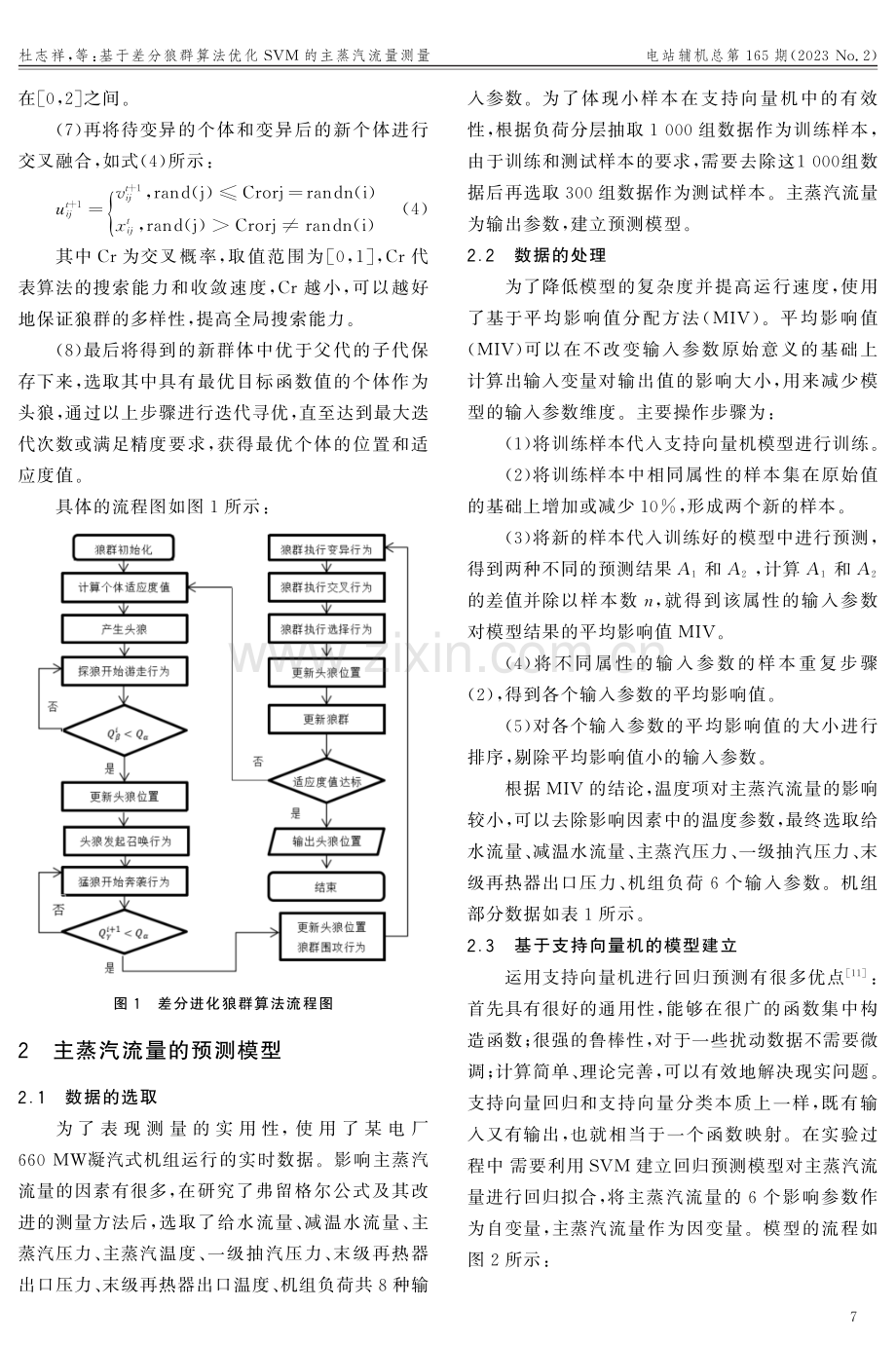 基于差分狼群算法优化SVM的主蒸汽流量测量.pdf_第3页