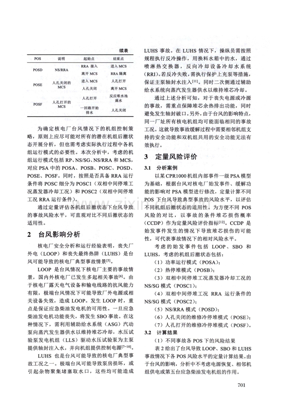 基于概率安全评价的CPR1000核电厂台风情况下运行控制策略研究.pdf_第3页