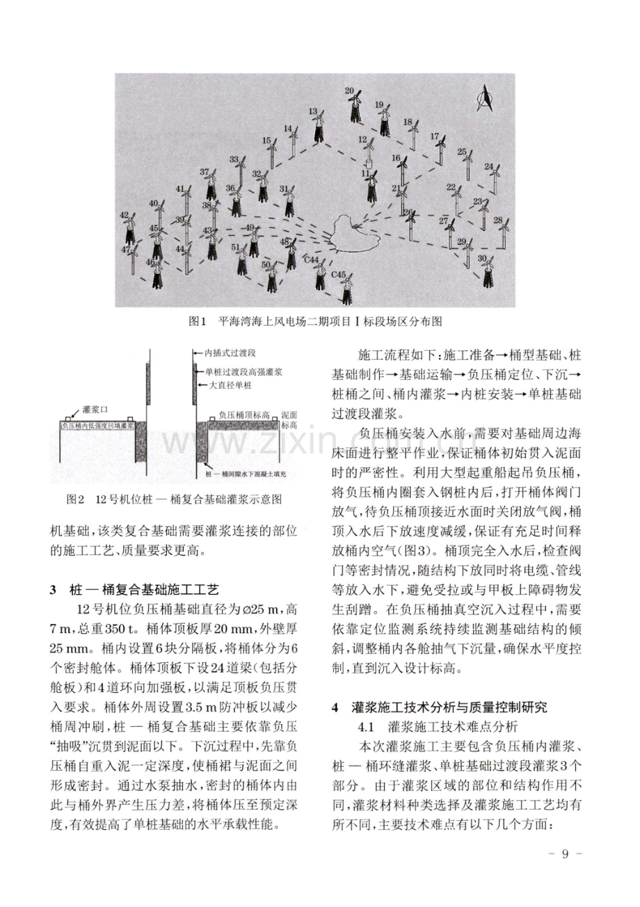 海上风电桩-桶结构复合灌浆施工工艺及质量控制研究.pdf_第2页