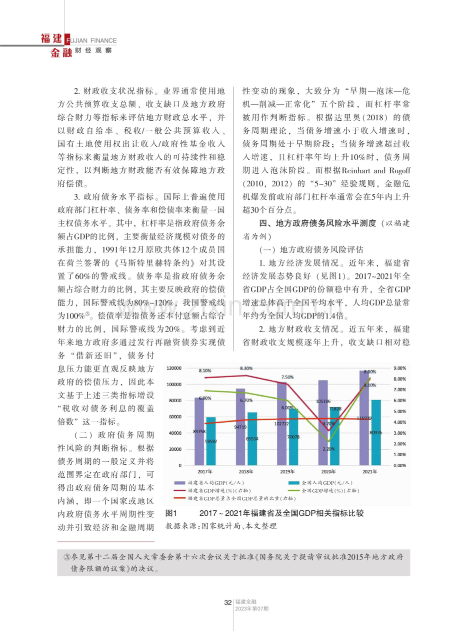 宏观审慎管理视角下的地方政府债务风险——以福建省为例.pdf_第3页