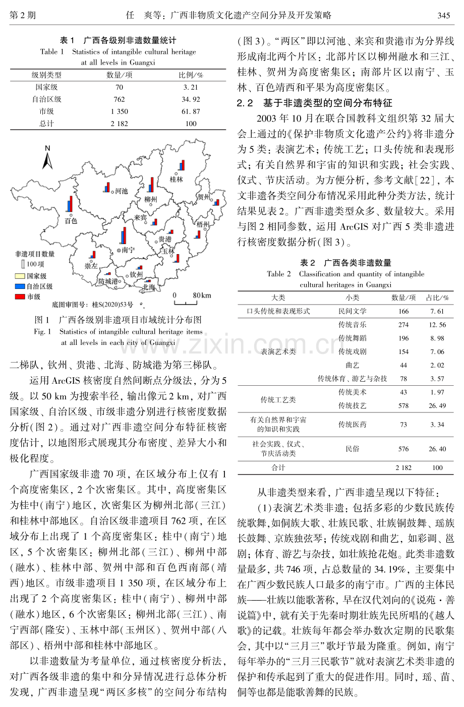 广西非物质文化遗产空间分异及开发策略.pdf_第3页