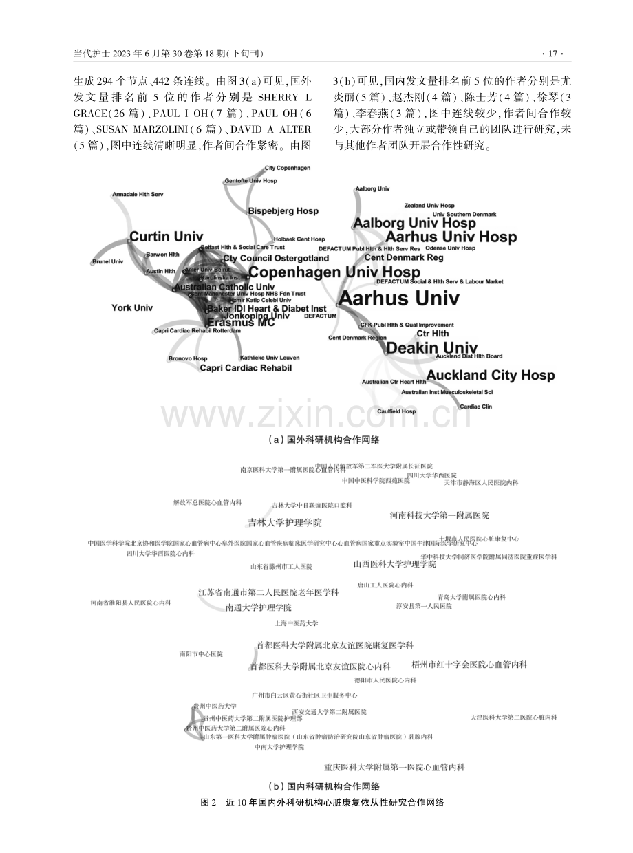 基于CiteSpace的国内外心脏康复依从性可视化分析.pdf_第3页