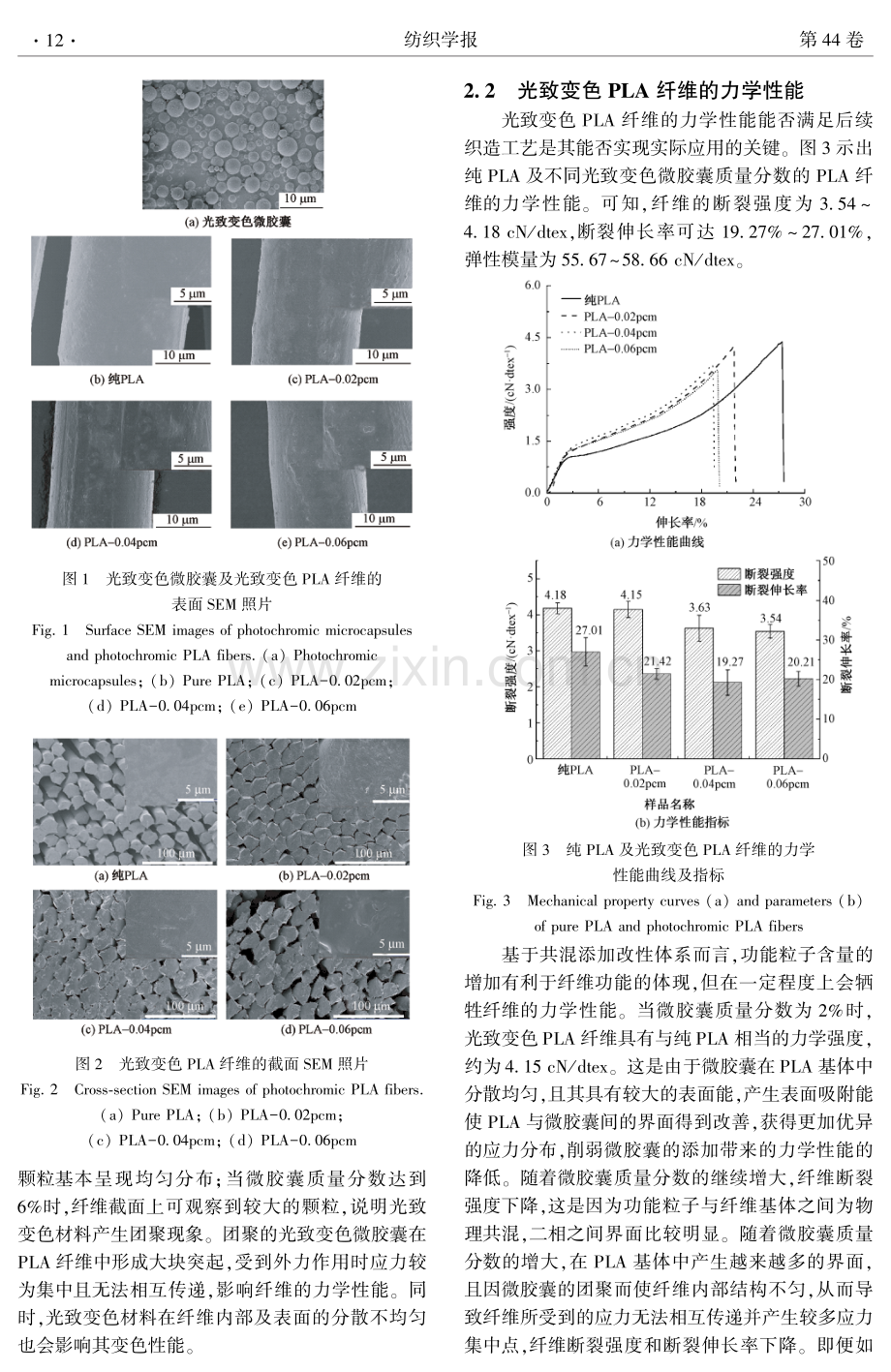 光致变色聚乳酸纤维的纺制及其微观结构与性能.pdf_第3页