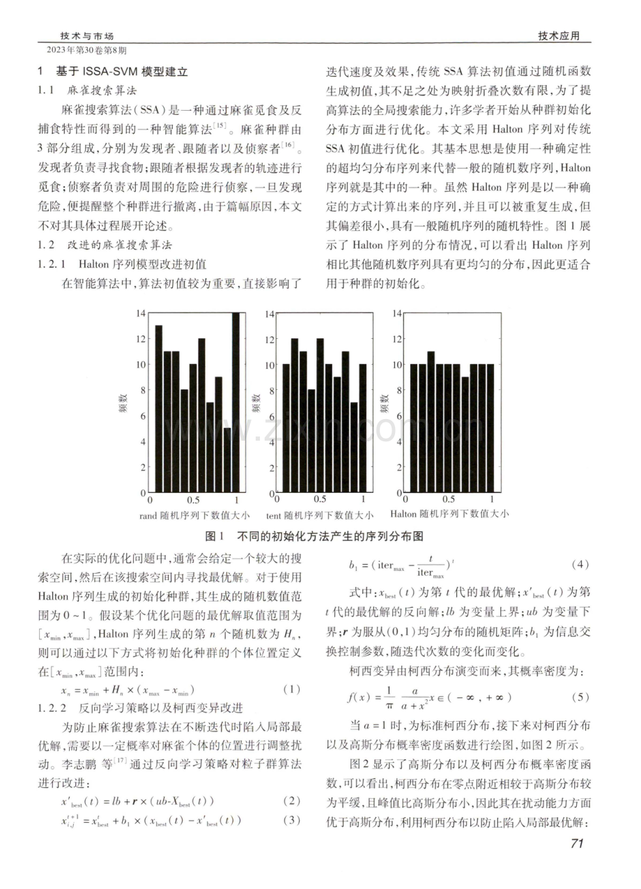 基于改进麻雀搜索算法优化SVM的风电功率预测研究.pdf_第2页