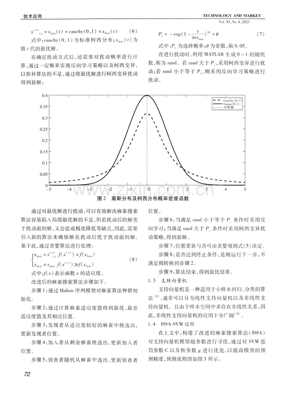 基于改进麻雀搜索算法优化SVM的风电功率预测研究.pdf_第3页