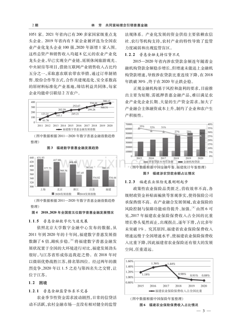 共同富裕理念引领普惠金融——支持福建农村产业融合发展研究.pdf_第3页