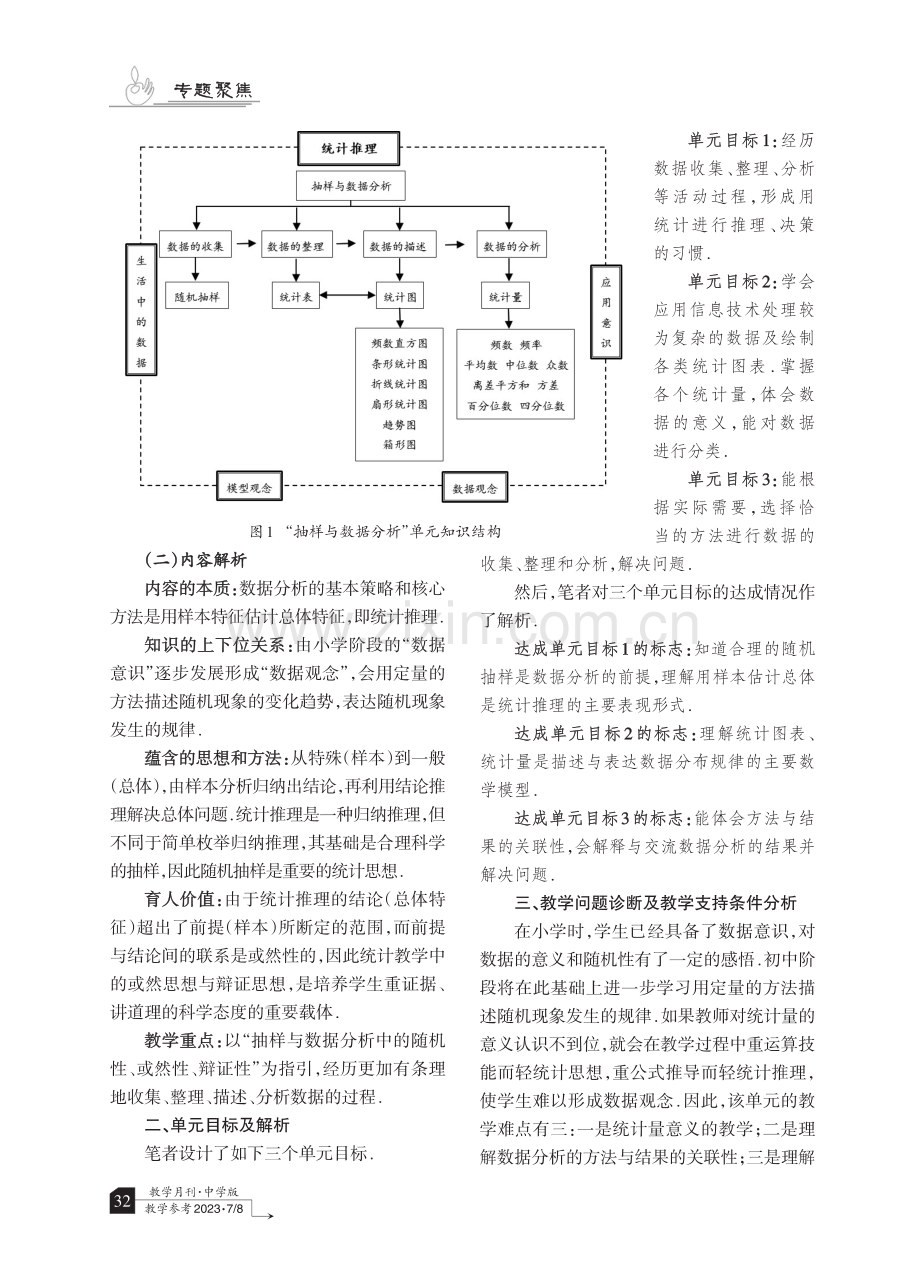 基于统计推理的单元-课时教学设计——以《平均数》为例.pdf_第2页