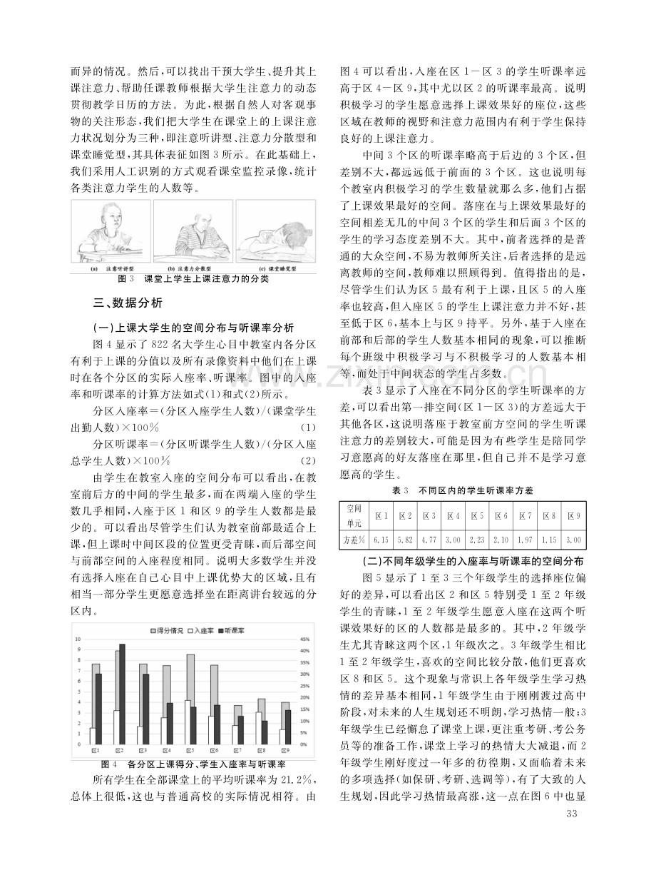 基于视频数据的大学生课堂上课行为研究.pdf_第3页