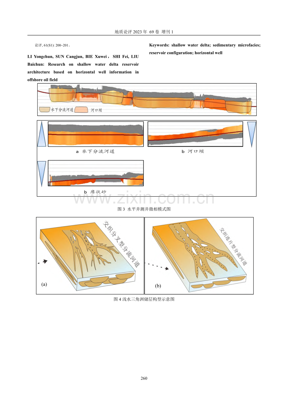 基于水平井信息的海上油田浅水三角洲储层构型研究.pdf_第3页