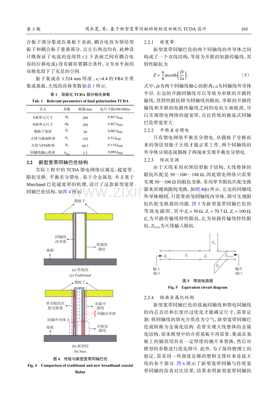 基于新型宽带同轴的超短波双极化TCDA设计.pdf_第3页