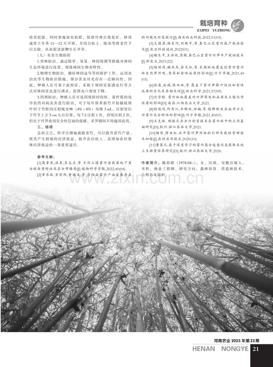 江南丘陵地区雷竹栽培管理技术要点.pdf_第3页