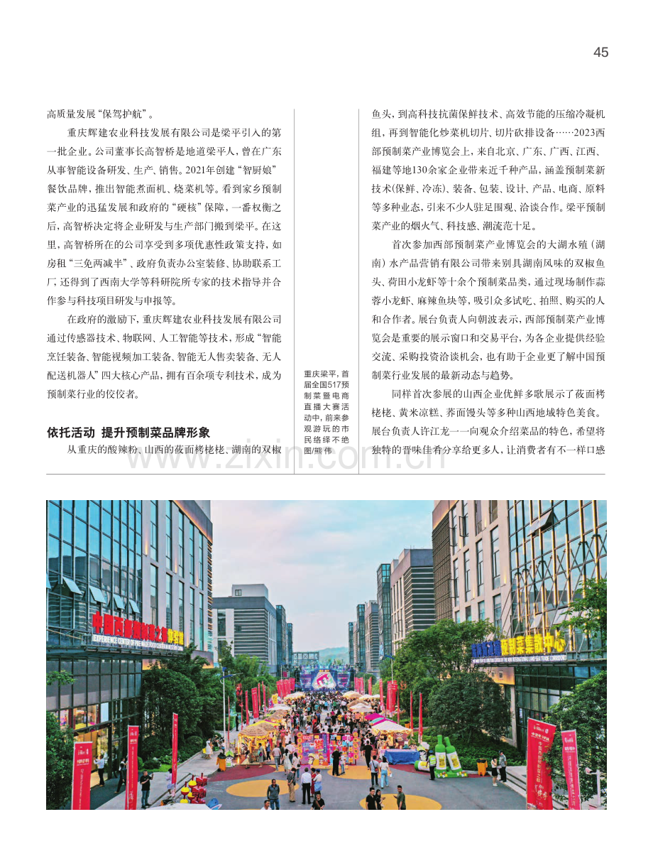 梁平：打造中国西部预制菜之都.pdf_第2页