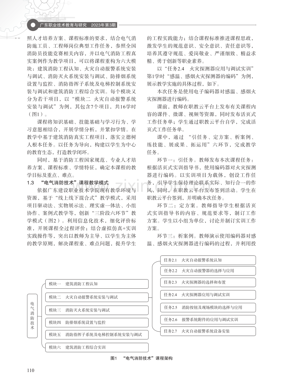 课程思政在“电气消防技术”教法改革中的探索与实践.pdf_第2页