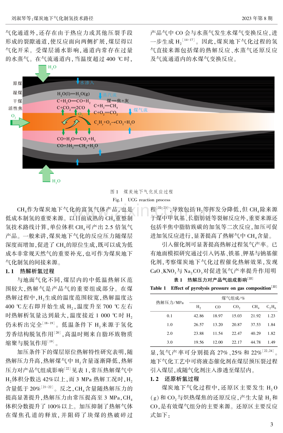 煤炭地下气化制氢技术路径.pdf_第3页