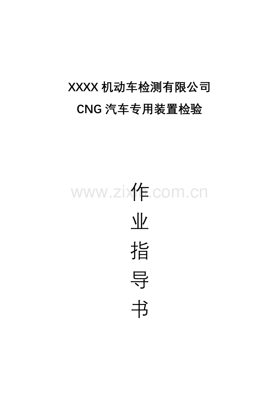 CNG安全装置作业指导书.doc_第1页