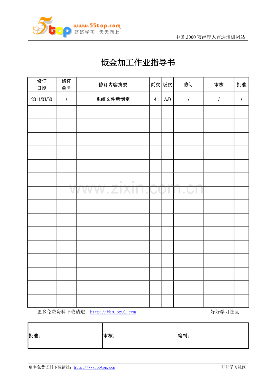 钣金加工作业指导书.doc_第1页