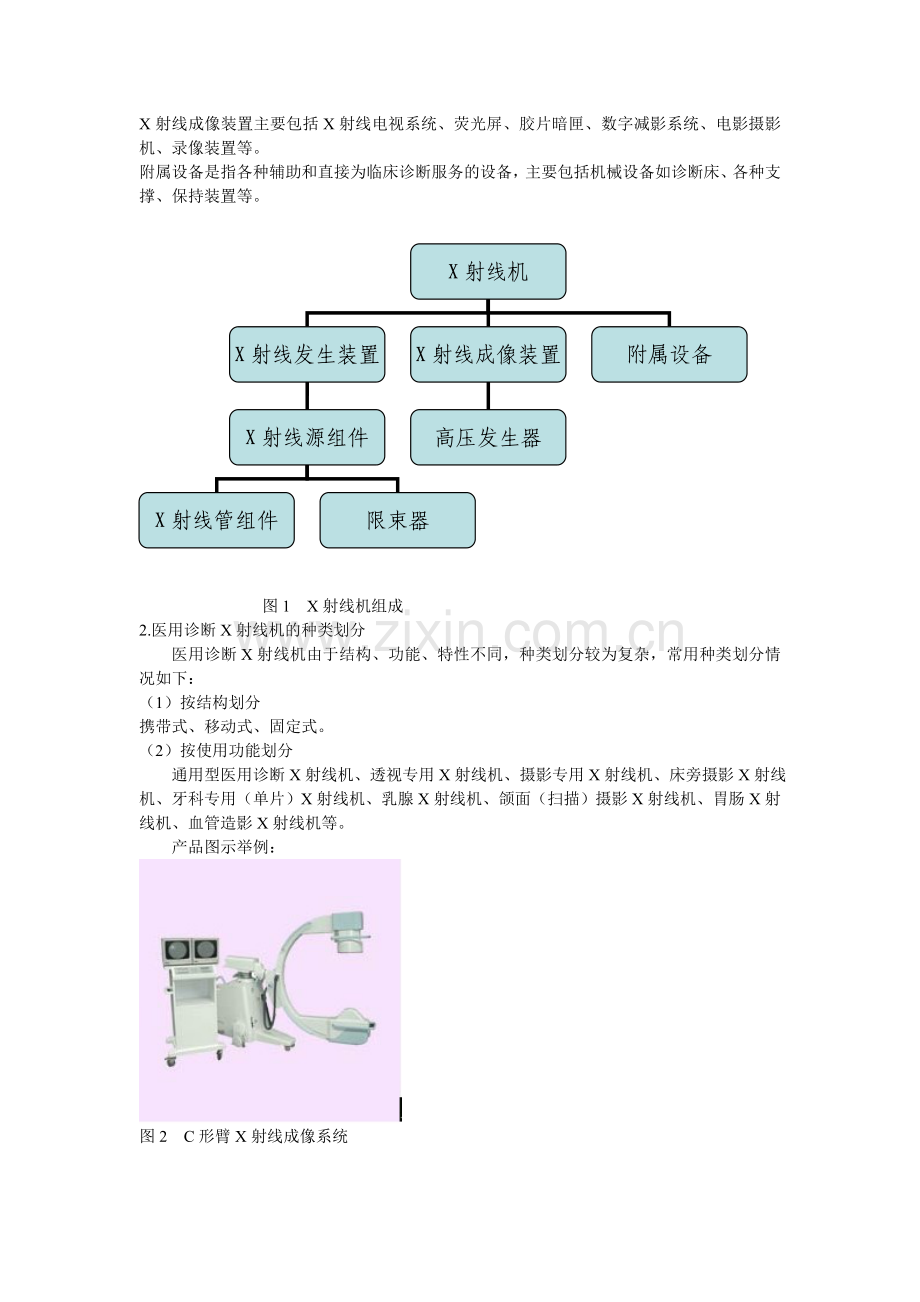 X射线诊断设备(第二类)产品注册技术审查指导原则.doc_第2页