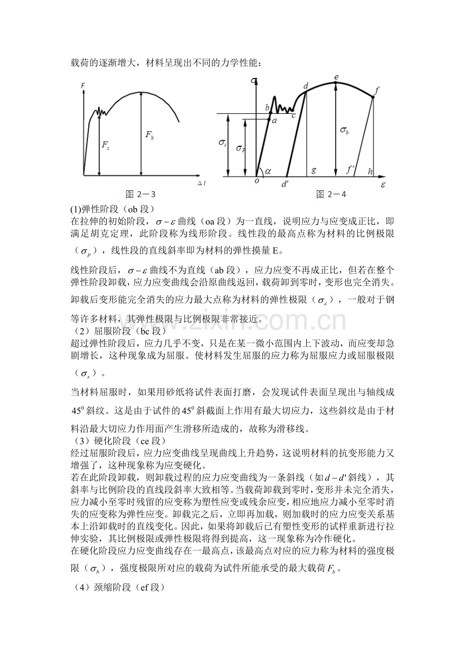 低碳钢拉伸实验报告.doc_第2页