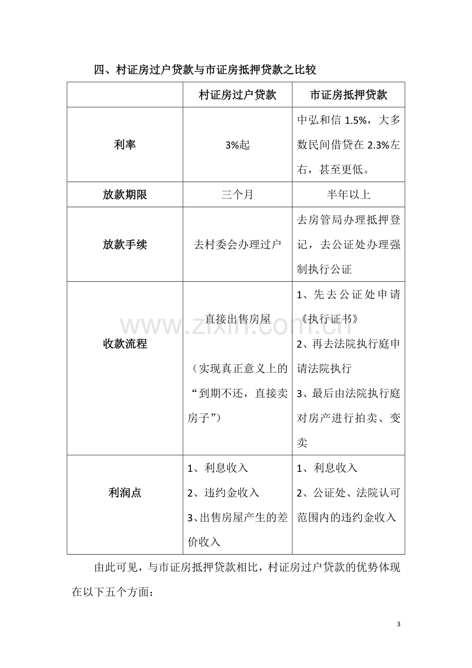 村证房过户贷款市场调研报告.doc_第3页