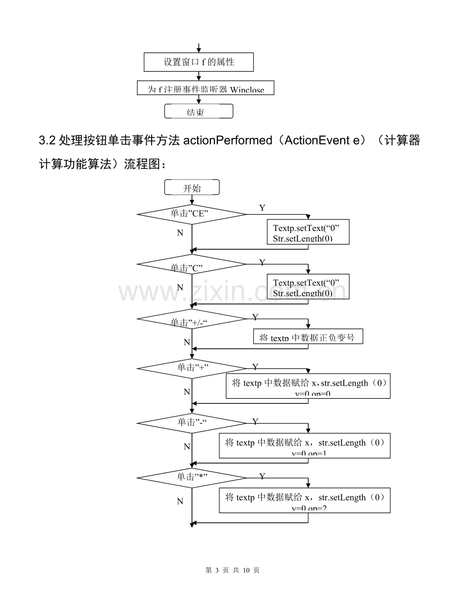 Java课程设计报告-计算器.doc_第3页