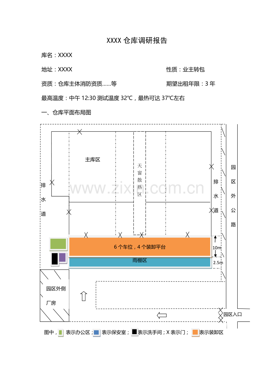 仓库调研报告范本.docx_第1页