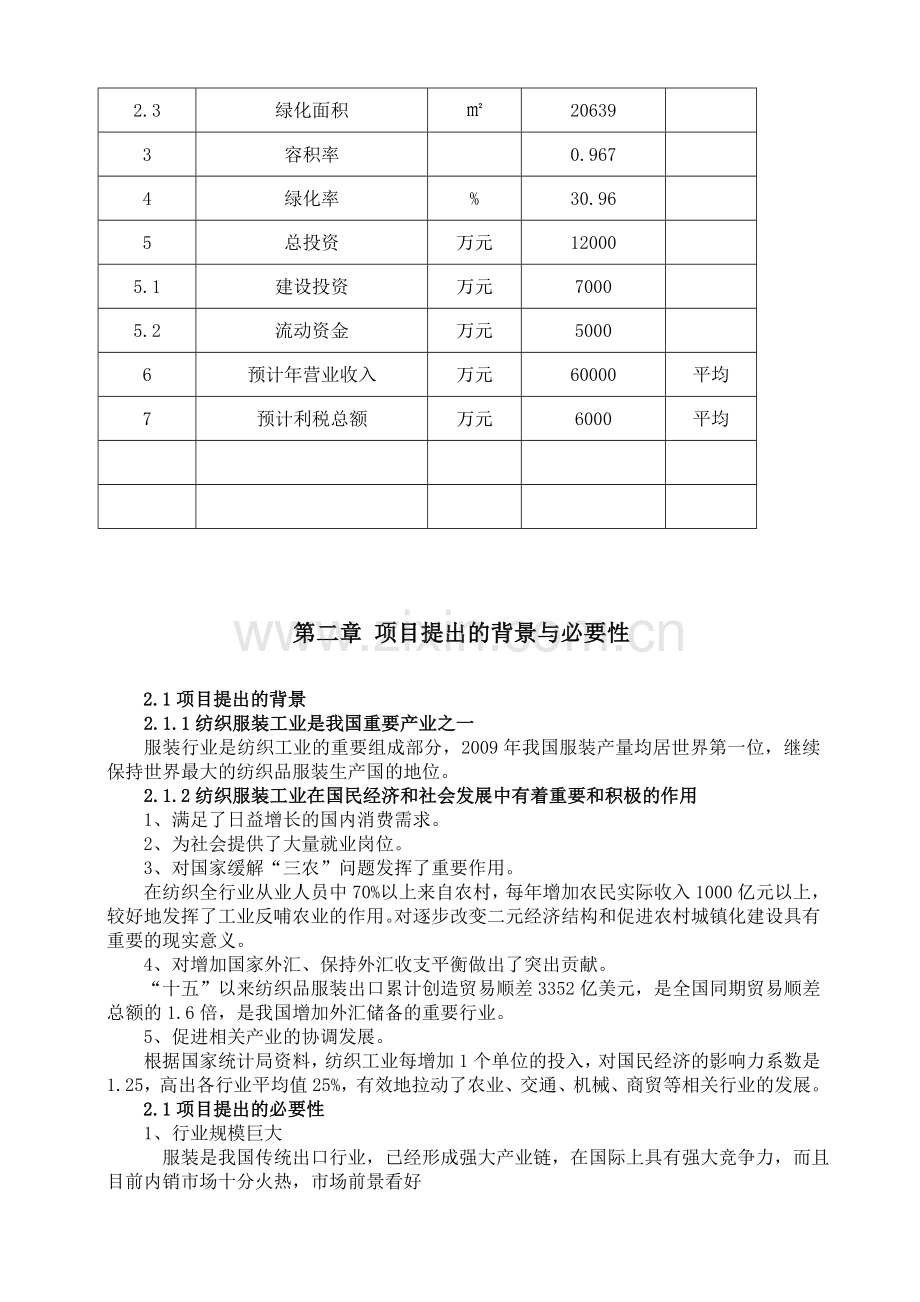 XXXX服装有限公司可行性报告.doc_第3页