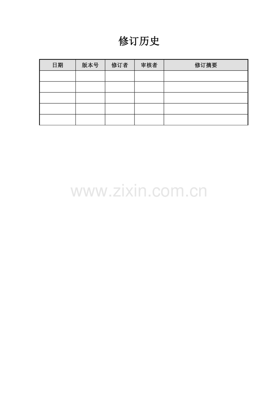 单元测试报告模板.doc_第2页