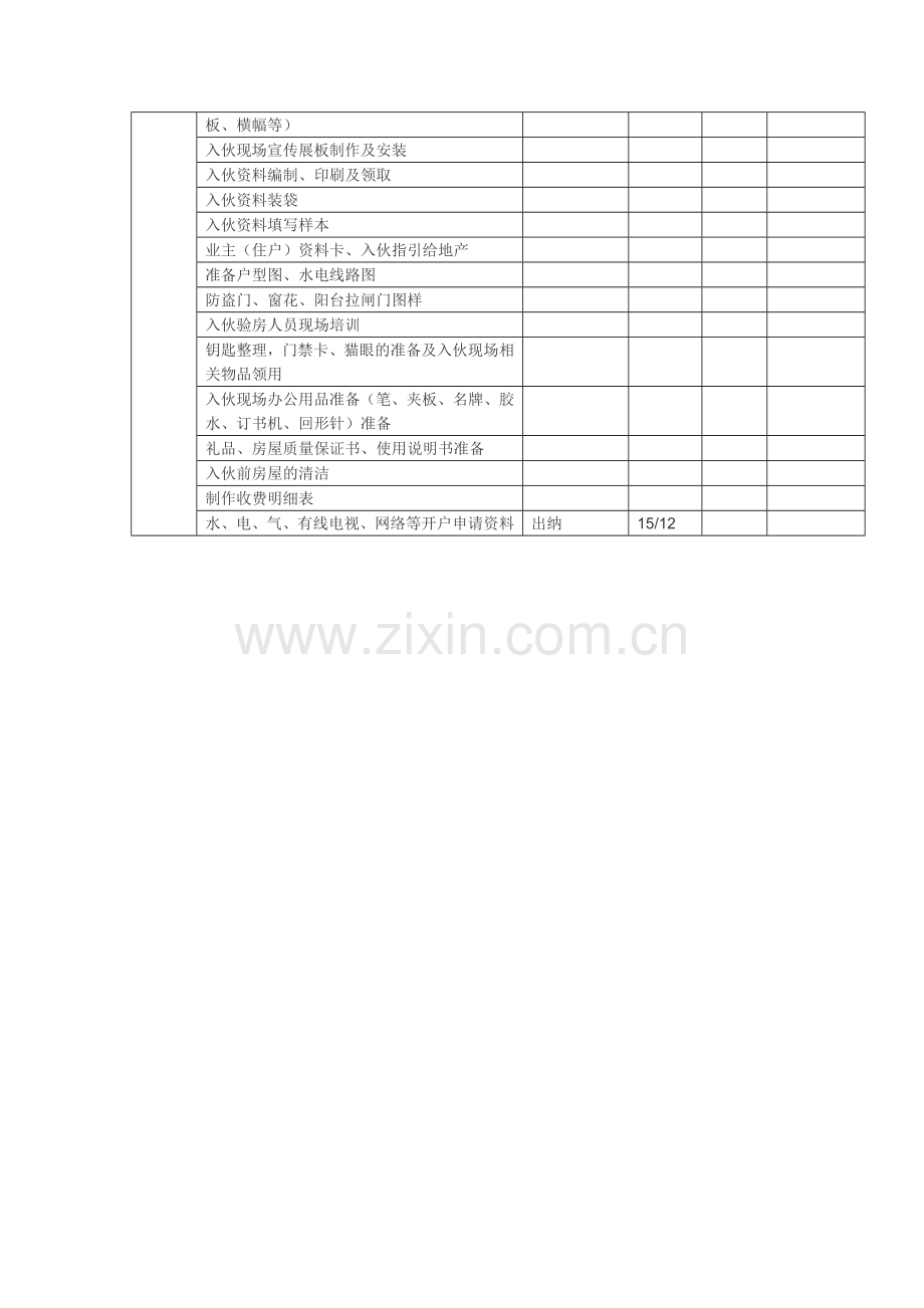 物业入伙(住)工作计划及要点.docx_第3页