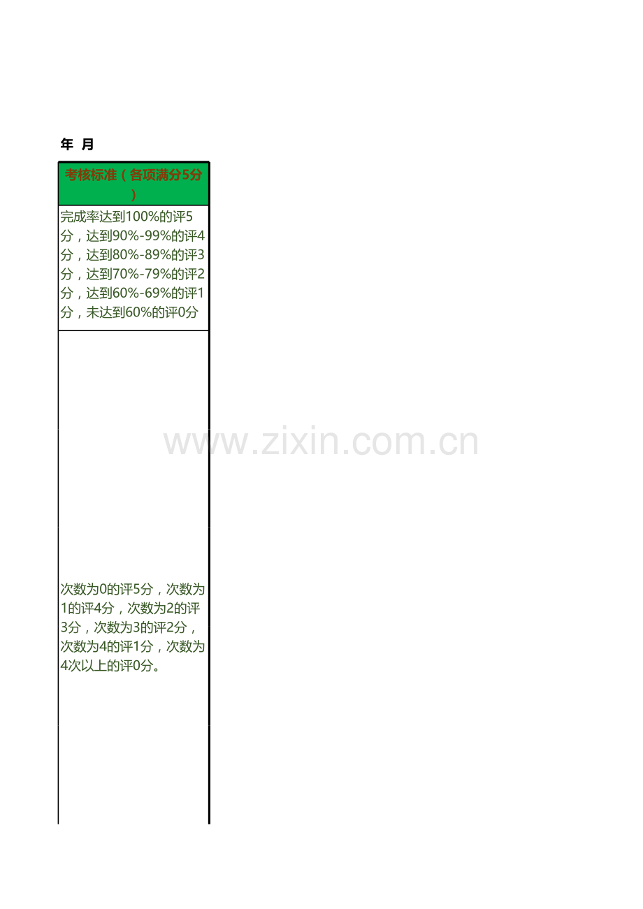 出纳考核表.xls_第3页